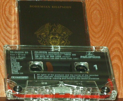 Queen Bohemian Rhapsody These Are The Days Of Our Lives CASSETTE SINGLE - Picture 2 of 6