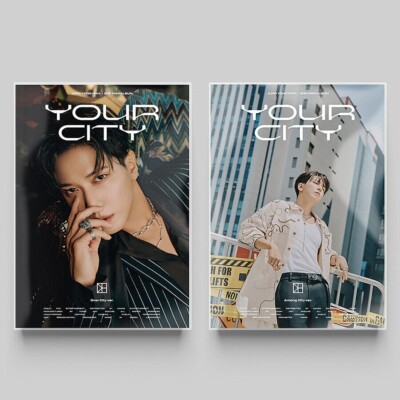 CNBLUE JUNG YONG HWA YOUR CITY 2nd Mini Album OVER CITY CD+P.Book+3 Card+B.Mark