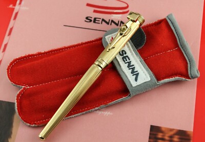 Montegrappa Tribute to Ayrton Senna Solid Gold LE Fountain Pen