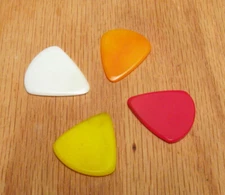 Glass Speed Pick Custom 2mm Hand Polished Guitar Bass Mando