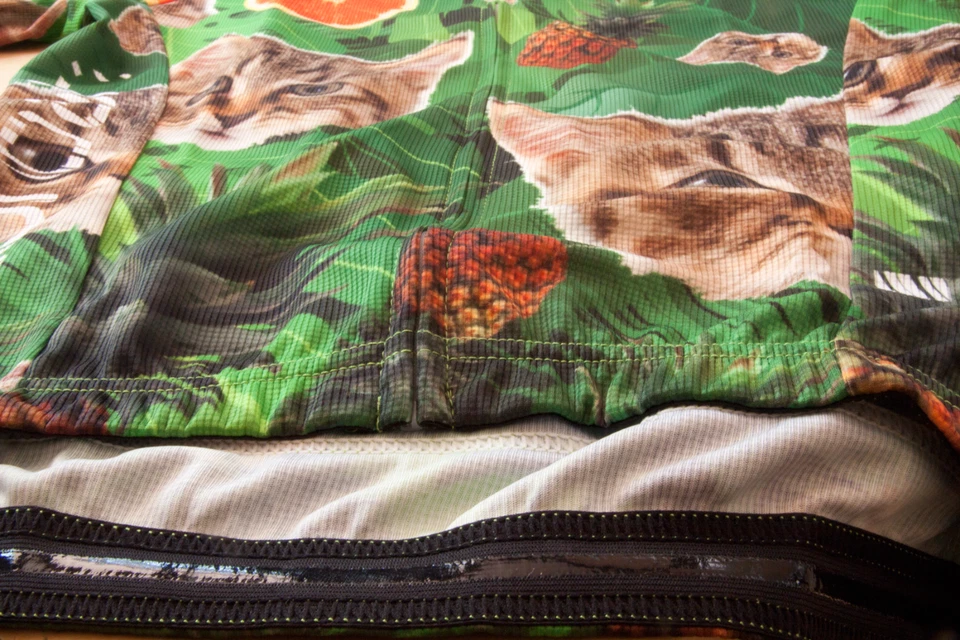 Jersey de ciclismo para gatos de Corbah Kitti Pineapple - Nuevo con etiquetas Jersey para gatitos Foto 4 de 4