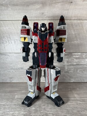 Transformers Cybertron Starscream Earth Planet Supreme Class 2004 Incomplete