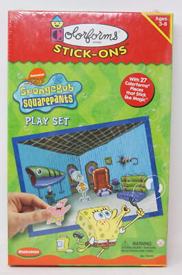 Colorforms - Nickelodeon - Spongebob Schwammkopf - Colorforms Set / Stick-Ons