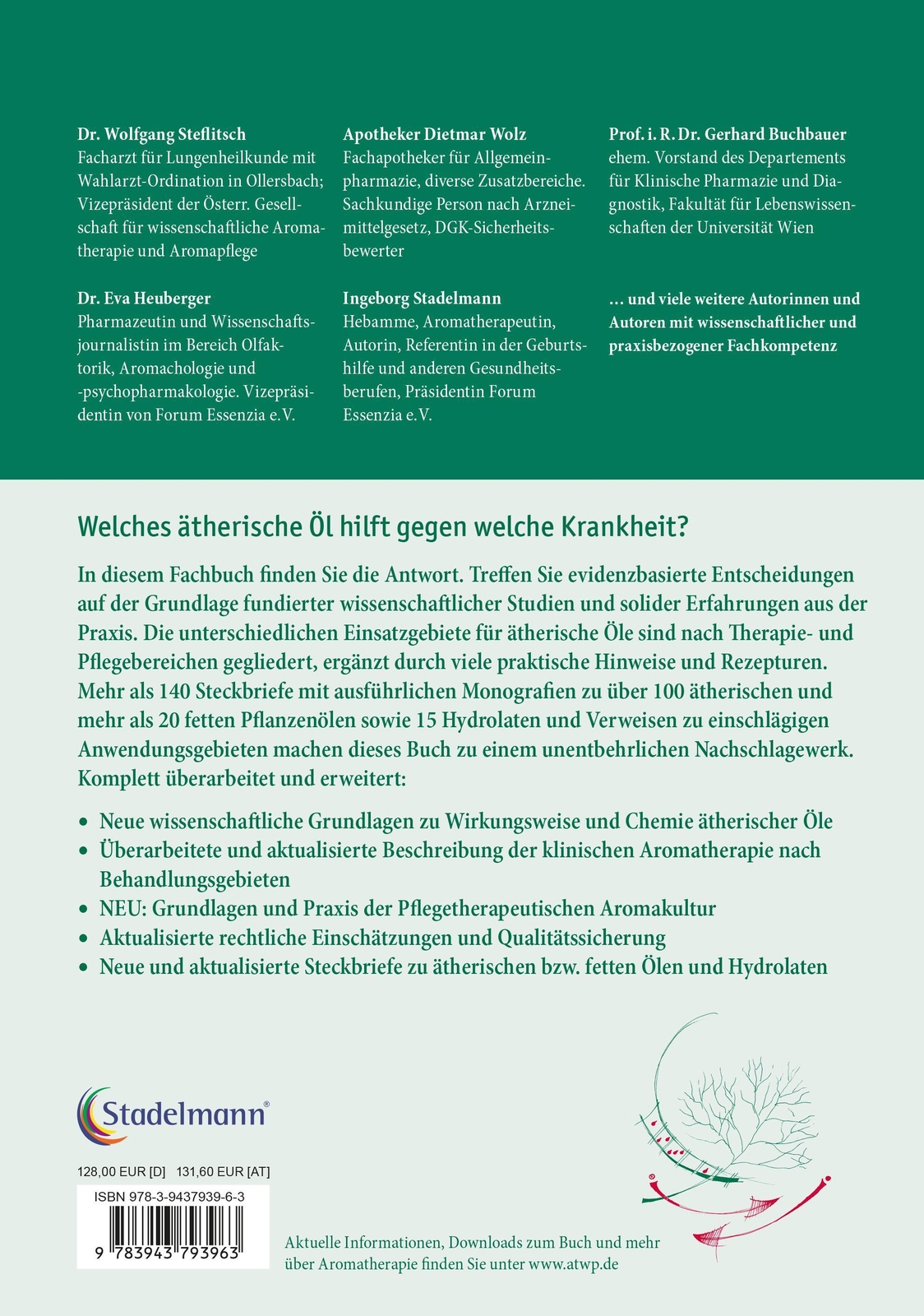 Thumbnail - Aromatherapie In Wissenschaft Und Praxis | Wolfgang Steflitsch (u. A.)