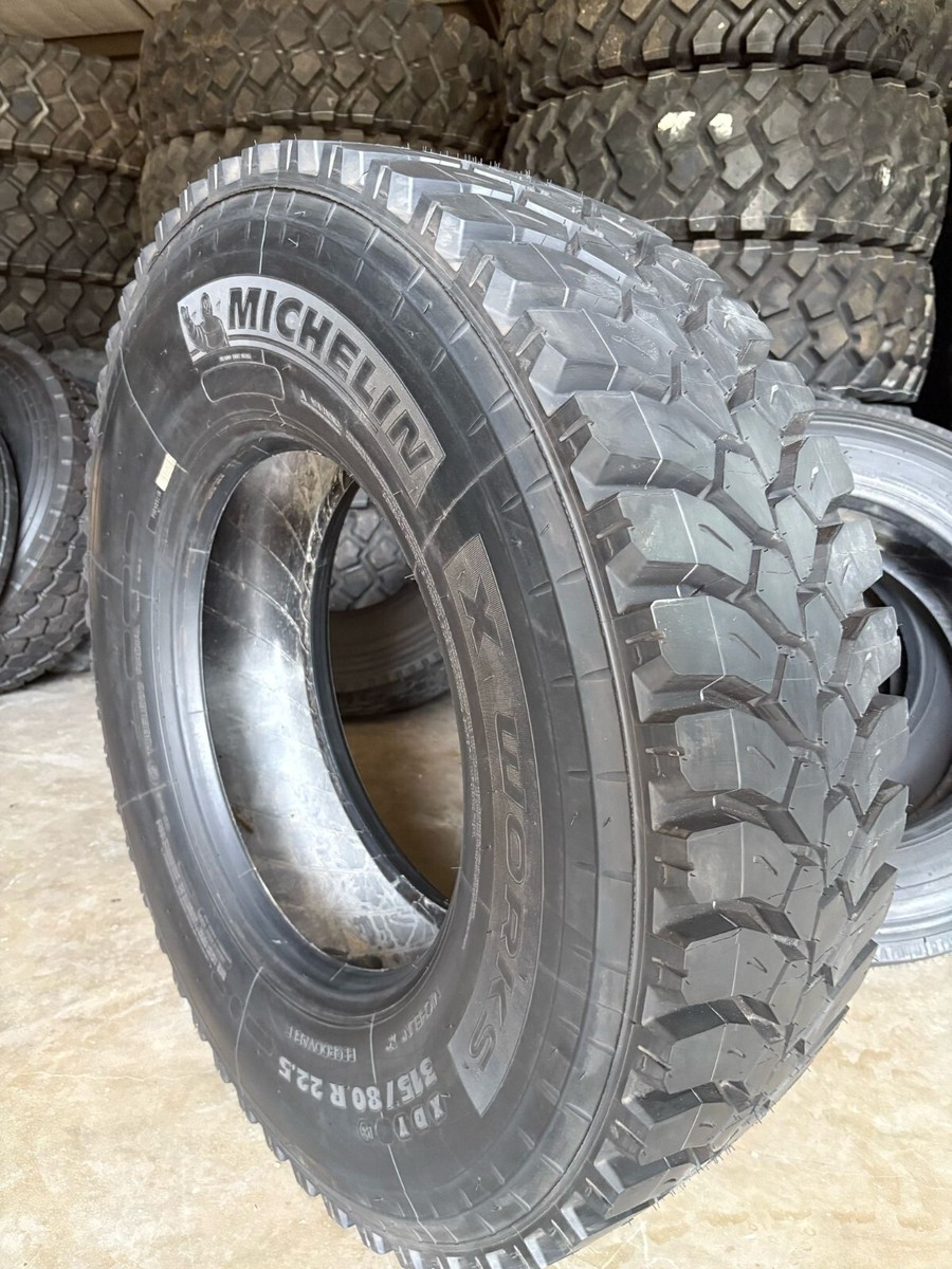 315/80R22.5 Tire Michelin X Works XDY 156/150K TL NEW 2022+ DATES