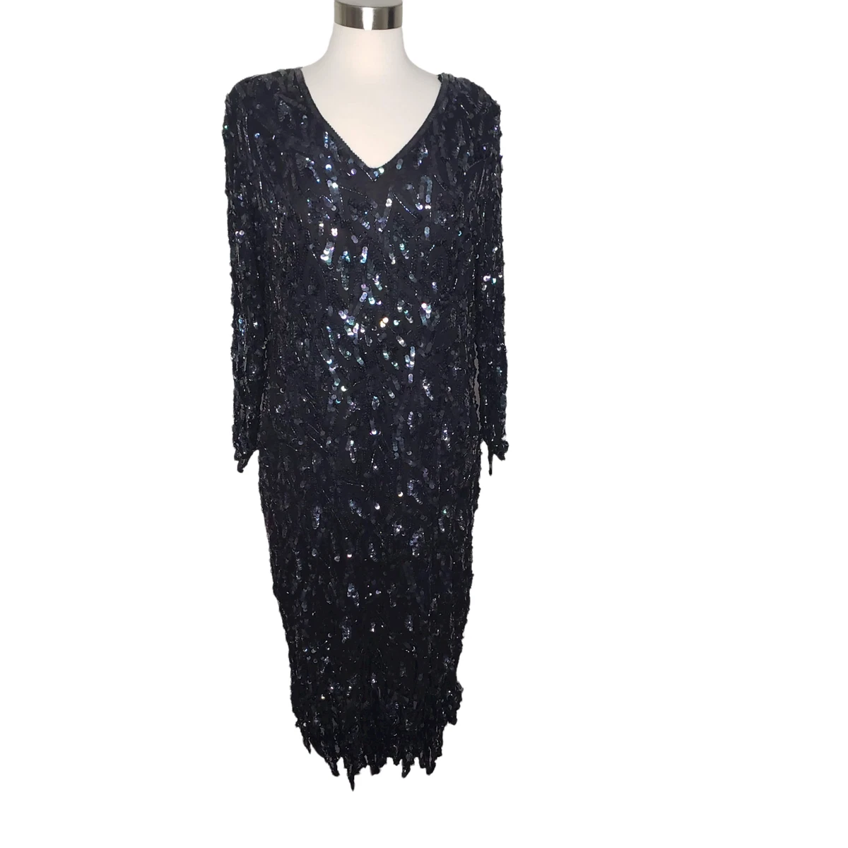 Silk sequin hotsell dress