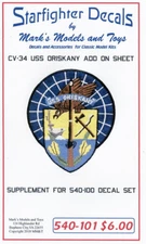 Starfighter Decals 540101 x 1/530 USS Oriskany CV34 Essex Class Supplement Sheet