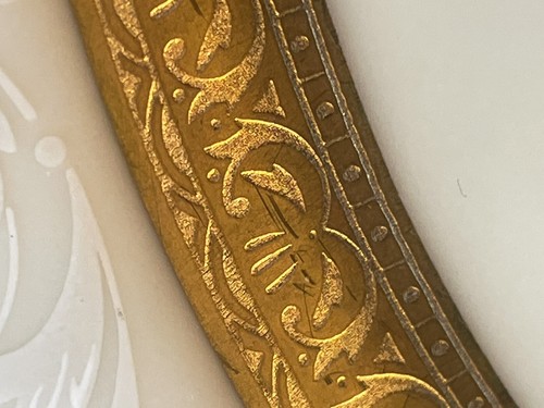 Sieben (7) Mikasa Antik Spitze 7 5/8" Salat/Wüste Teller Neu mit Etikett L5531 - Bild 10 von 17