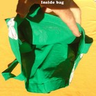 RIXO Green Tote Bag 14½"x16" With Straps - Mint Condition — photo 4