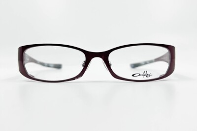 Oakley Revere 22-209 Garnet Red Rectangle Eyeglasses 50-16 130 New Oakley Revere Eyeglasses Frames 22-209 Garnet Red  main image 2