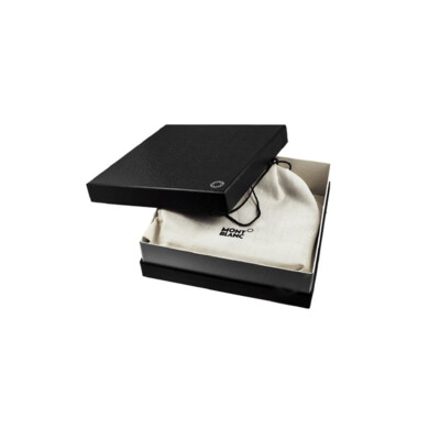 Montblanc Business Men's Brown Grey Reversible Cut-To-Size Leather