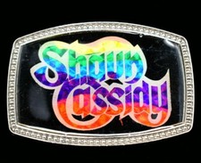 CPI Shaun Cassidy Vintage Belt Buckle Hologram Prism