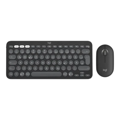 Logitech Pebble 2 Combo kabellose Tastatur und Maus Set Bluetooth - Bild 1 von 4