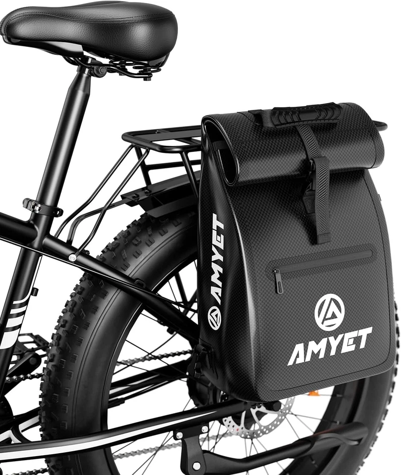 Alforja Trasera Bicicleta Ciclismo Portaequipajes Impermeable Botella de Almacenamiento Bolsa EE. UU. Foto 2 de 4