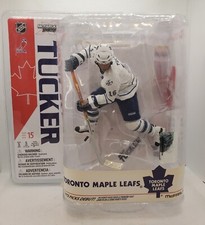 Darcy Tucker Figurine Toronto Maple Leafs #16 White Jersey Todd McFarlane...1A3