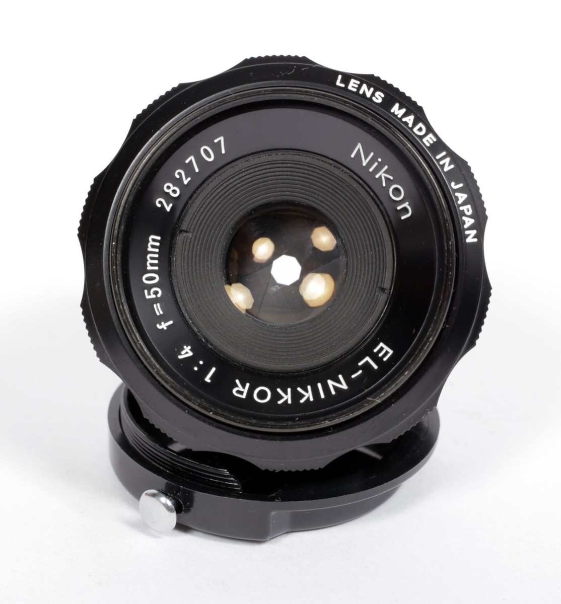 Nikon EL-Nikkor 50mm F4 enlarger lens second version (#4346) | eBay