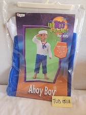 DISGUISE Ahoy Boy Costume Size 2-4 Toddler
