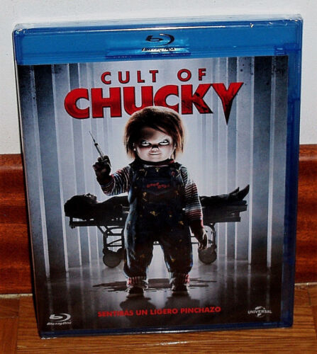 Cult of Chucky Blu-Ray New Sealed Terror Thriller (Sleeveless Open) R2 - Picture 1 of 2