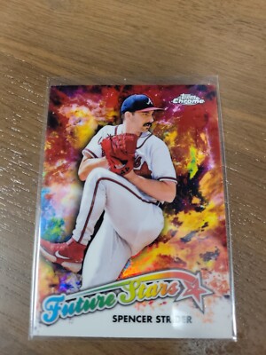 2023 Topps Chrome Spencer Strider Future Stars #FS-15 - Atlanta Braves 