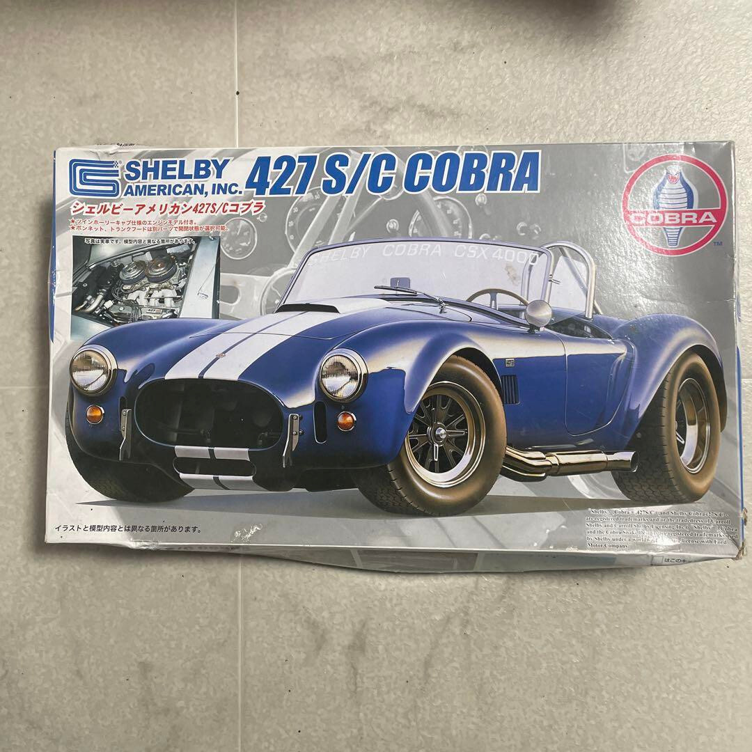 Fujimi 12670 1/24 Model Kit Shelby Cobra American 427SC Used F/S
