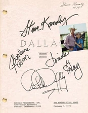 DALLAS TV series script, Episode 2 Lessons, Steve Kanaly, Duffy, Gray, Tilton RP