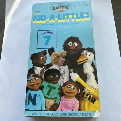 The Kid-A-Littles - Volume 7 - The Value of Enthusiasm - VHS Tape Rare