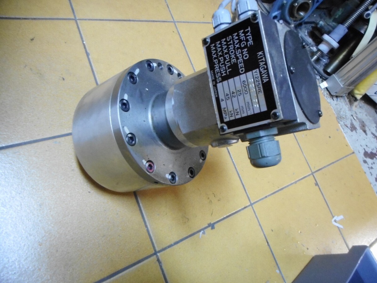 KITAGAWA -- TYPE Y ROTARY HYDRAULIC CYLINDER -- CNC CHUCK