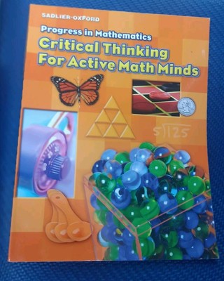 18 Book Lot CRITICAL THINKING For Active Math Minds (Sadlier Oxford) Like New