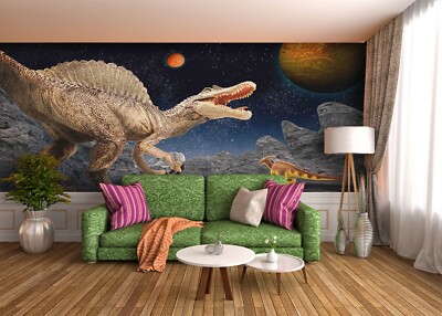 3D Planet Dinosaurier M0726 Tapete Wandbild Selbstklebend Abnehmbare Aufkleber