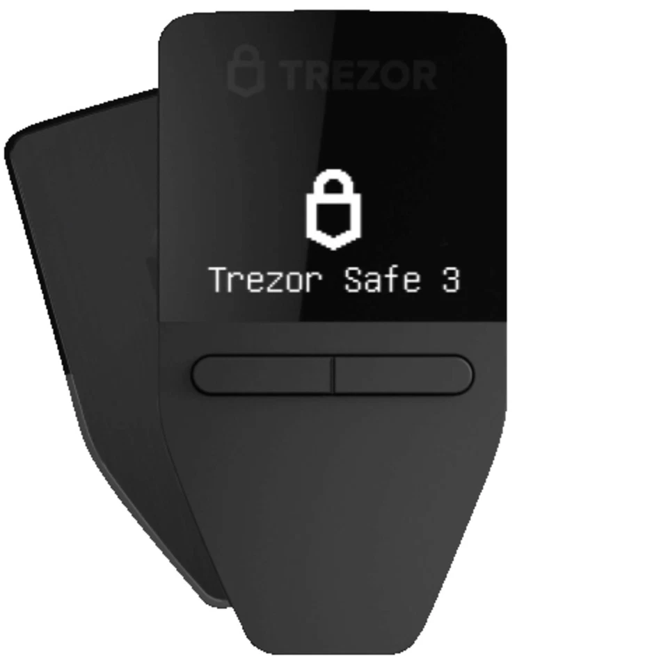 TREZOR Safe 3 - Cosmic Black Bitcoin Wallet