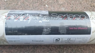 GB2143 TRIEST ELFENBEIN SCHWERE VINYLTAPETE