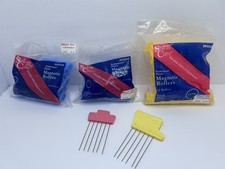 Salon Care Lot Of Magnetic Hair Rollers. NOS  2 Hair Picks