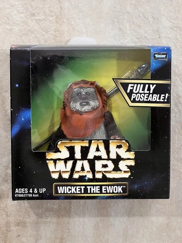 Kenner Star Wars Action Collection Figure: Wicket The Ewok MIB