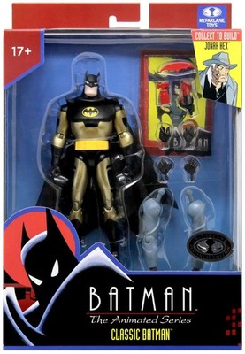 McFarlane Batman: The Animated Series Classic Batman 6in Build-A Figure Toys (Go