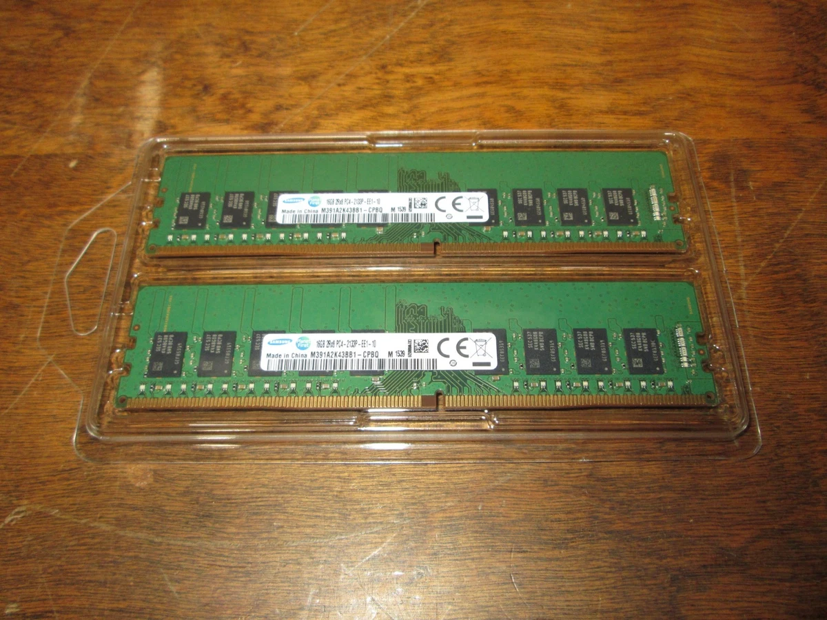 DDR4 8GBx4枚 32GB pc4-2133P 動作確認済み ② A-Tech 32GB (4x8GB) DDR4 2133 MHz UDIMM PC4-17000 (PC4-2133P) CL15