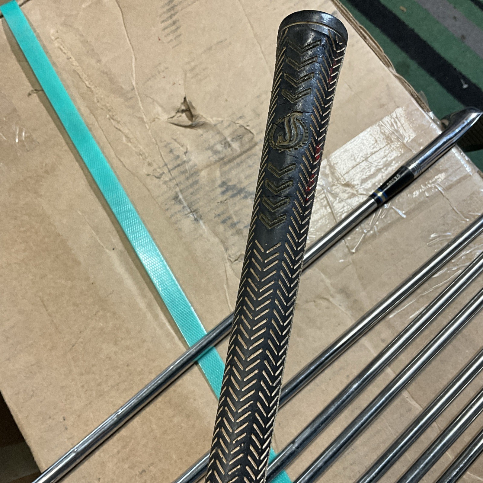 Vtg Spalding Pro Elite Golf Iron Set 2-9 Stiff Flex - Registered - 8 Irons-Rare!