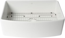ALFI brand ABFC3020 30" Farmhouse Single Basin Fireclay Kitchen - White