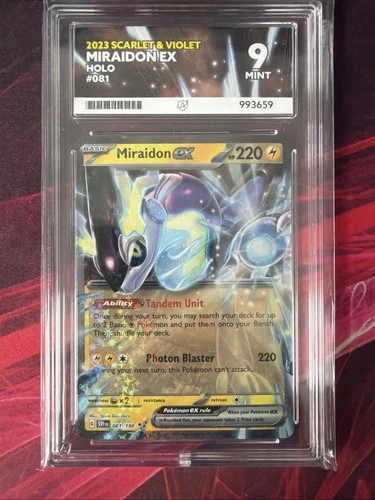Miraidon ex 081/198 ACE graded card