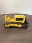 Vtg Tonka U.S.A. 9" Yellow and Black Construction Bulldozer Tractor - Barn Find
