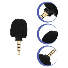 Recording Microphone 3.5mm 4-pole Singing Microphone Plug-in Portable Microphone