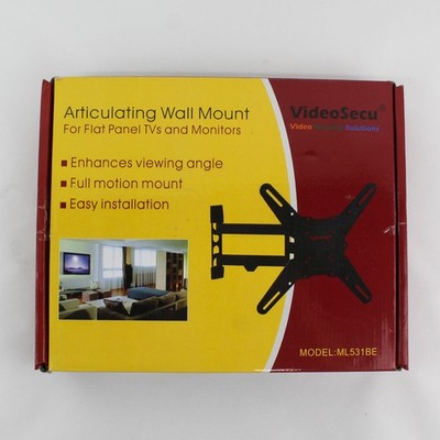 VideoSecu ML531BE Schwenk-Wandhalterung Für 27'' TV & Monitor Schwarz 1 Stk.
