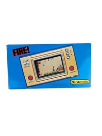 RARE Nintendo Game & Watch FIRE FR-27 Original Box & Game Japan Pocketsize 1981