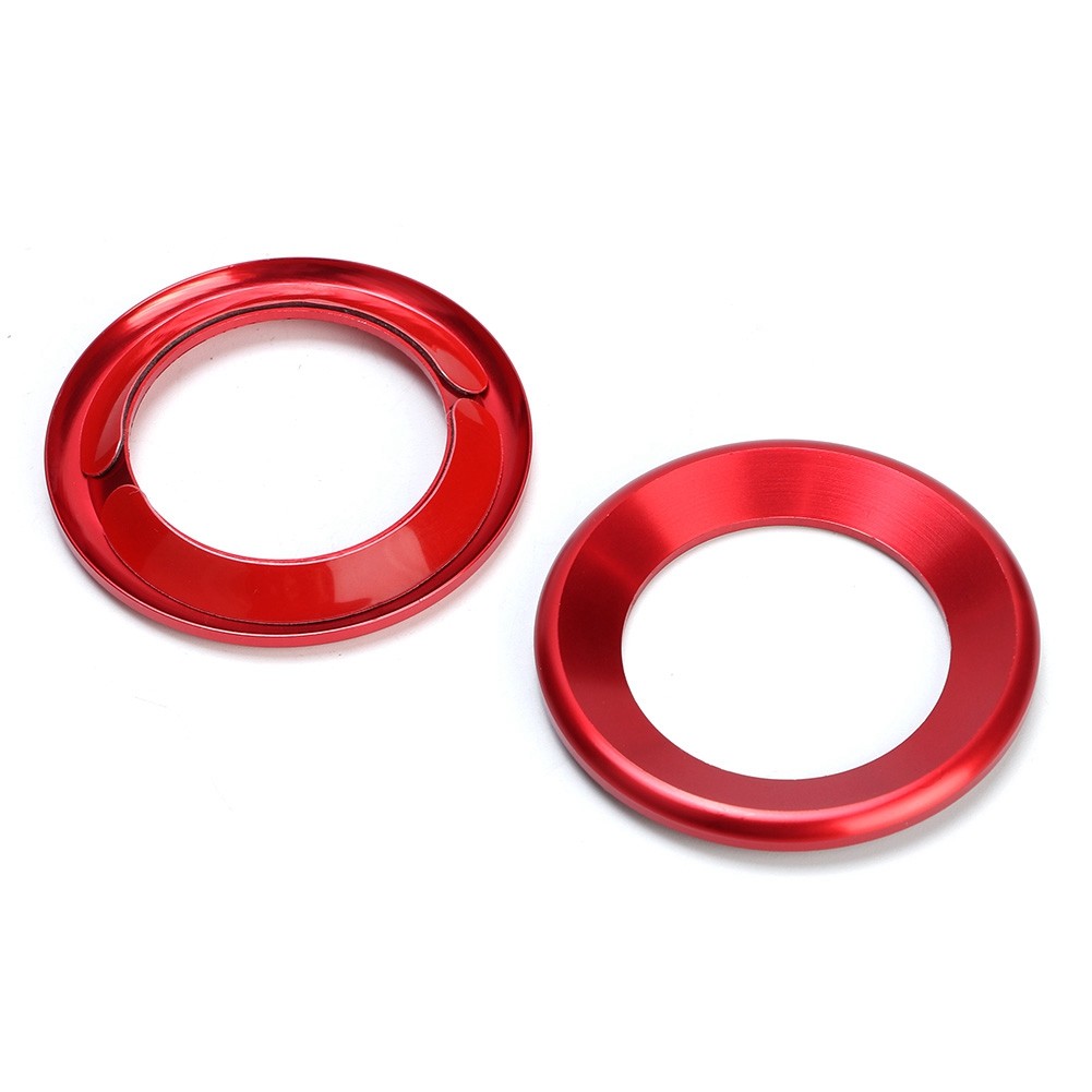 2pcs Loudspeaker Circle Trim Audio Speaker Decor Ring For 10th