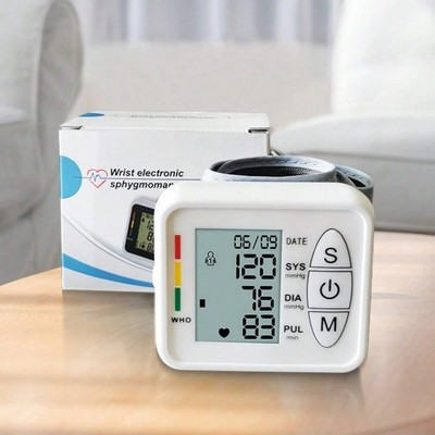 #ad #ad Digital Wrist Blood Pressure Monitor Heart Beat Rate Pulse BP Measure Machine US $11.99