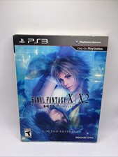Final Fantasy X/X-2 HD Remaster Limited Edition (Sony Playstation 3, 2014) PS3