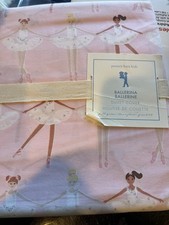 Pottery Barn Kids Full Queen duvet Ballerina New w tags