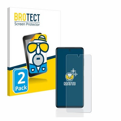 2x Schutzfolie Matt für Xiaomi Poco X3 NFC Displayschutz Antireflektierend