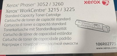 Genuine Xerox 106R02775 Black Toner NEW Sealed Phaser 3052 3260 WC 3215 3225