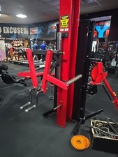 Iso Standing Lat Raise. Free Weights .commercial Gym Equipments