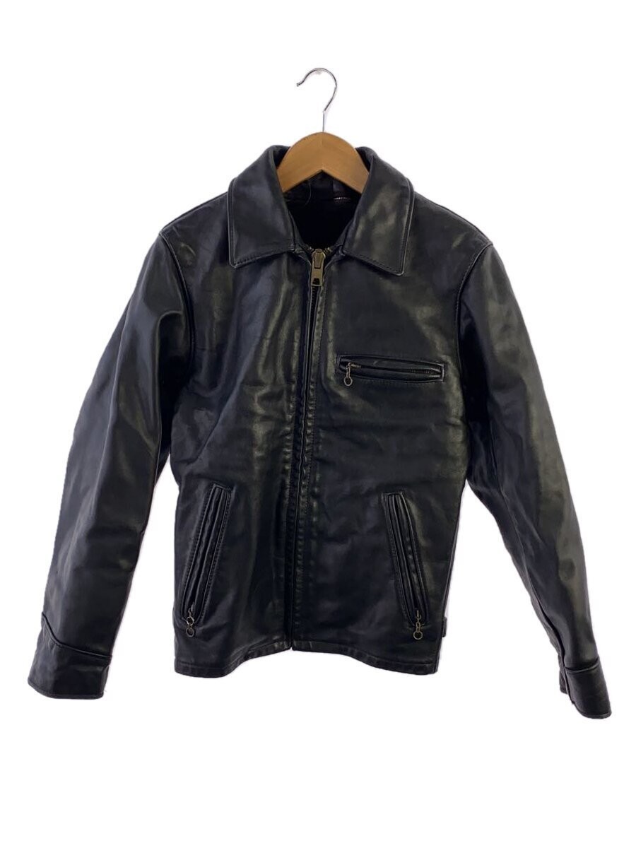 Schott Leather Jacket Blouson/34/Leather/Blk/At101